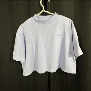 Nike Women's Lavender Crop Top